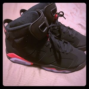 Infrared Jordan’s size 7